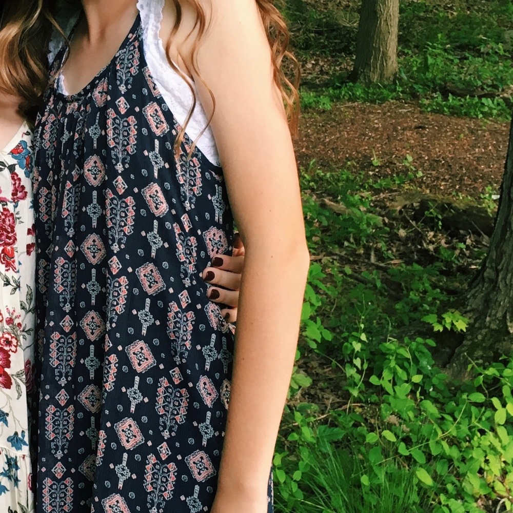 Flowy Printed Hollister Dress